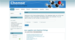 Desktop Screenshot of chemse.com